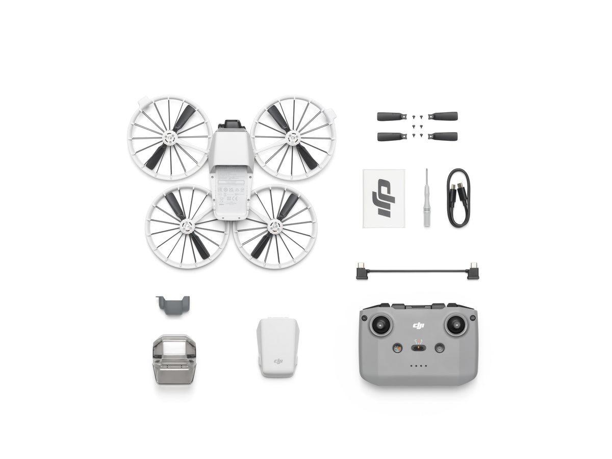 DJI Flip - Contenido de la caja y accesorios incluidos