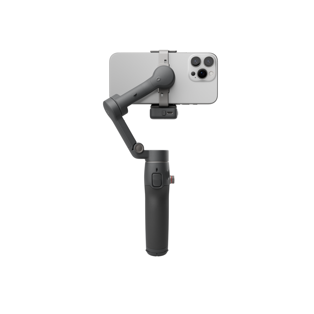 DJI Osmo Mobile 7P - Vista trasera del estabilizador para smartphone