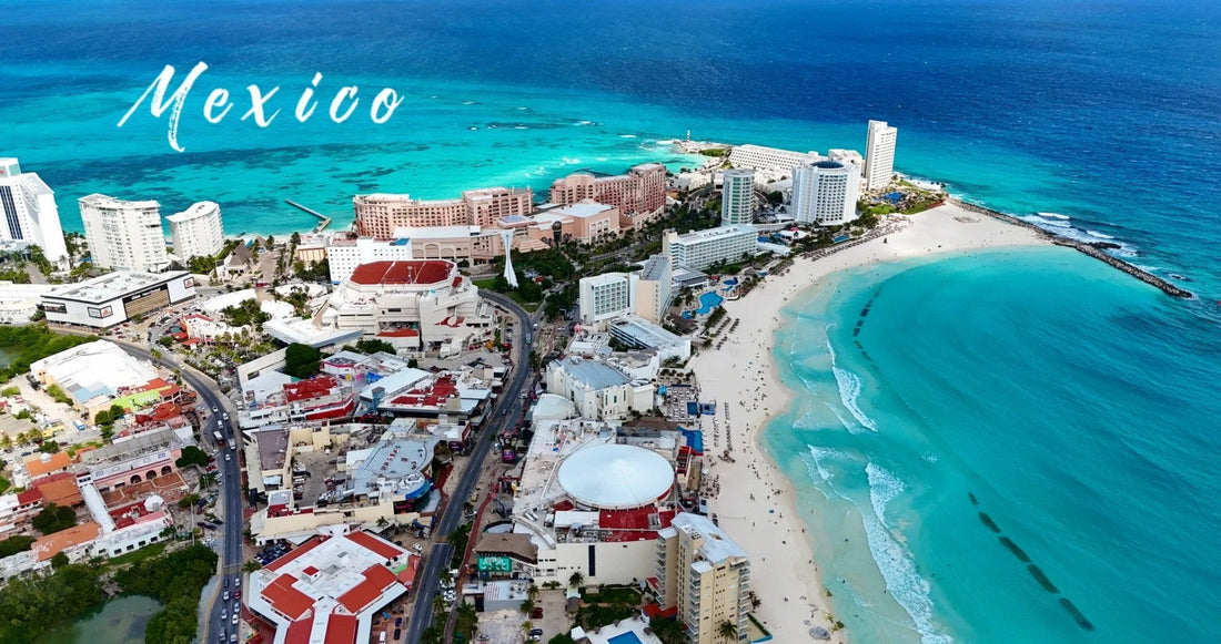 Cancún, México - Playa de arena blanca y aguas turquesas