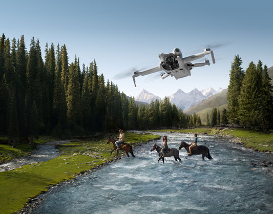 DJI Mini - Drones compactos para fotografía y video al aire libre