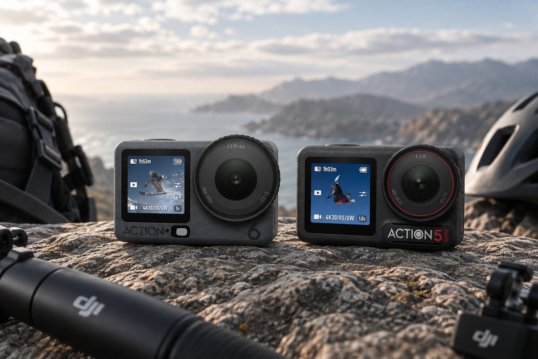 Comparativa DJI Osmo Action 6 vs DJI Osmo Action 5 Pro