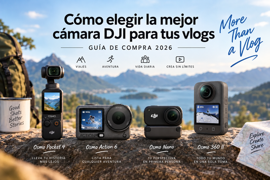 Mejores Cámaras DJI para Vlogging en 2026: Guía de Compra