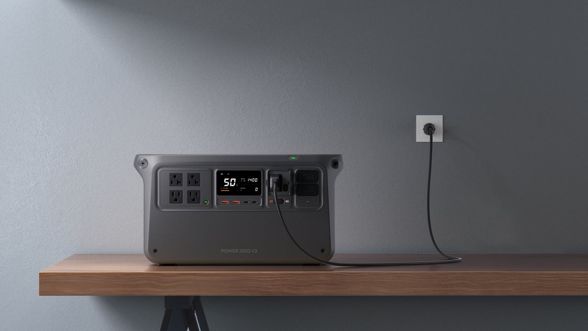 DJI POWER 1000 V2 - Estación de energía portátil para actividades al aire libre y respaldo de energía