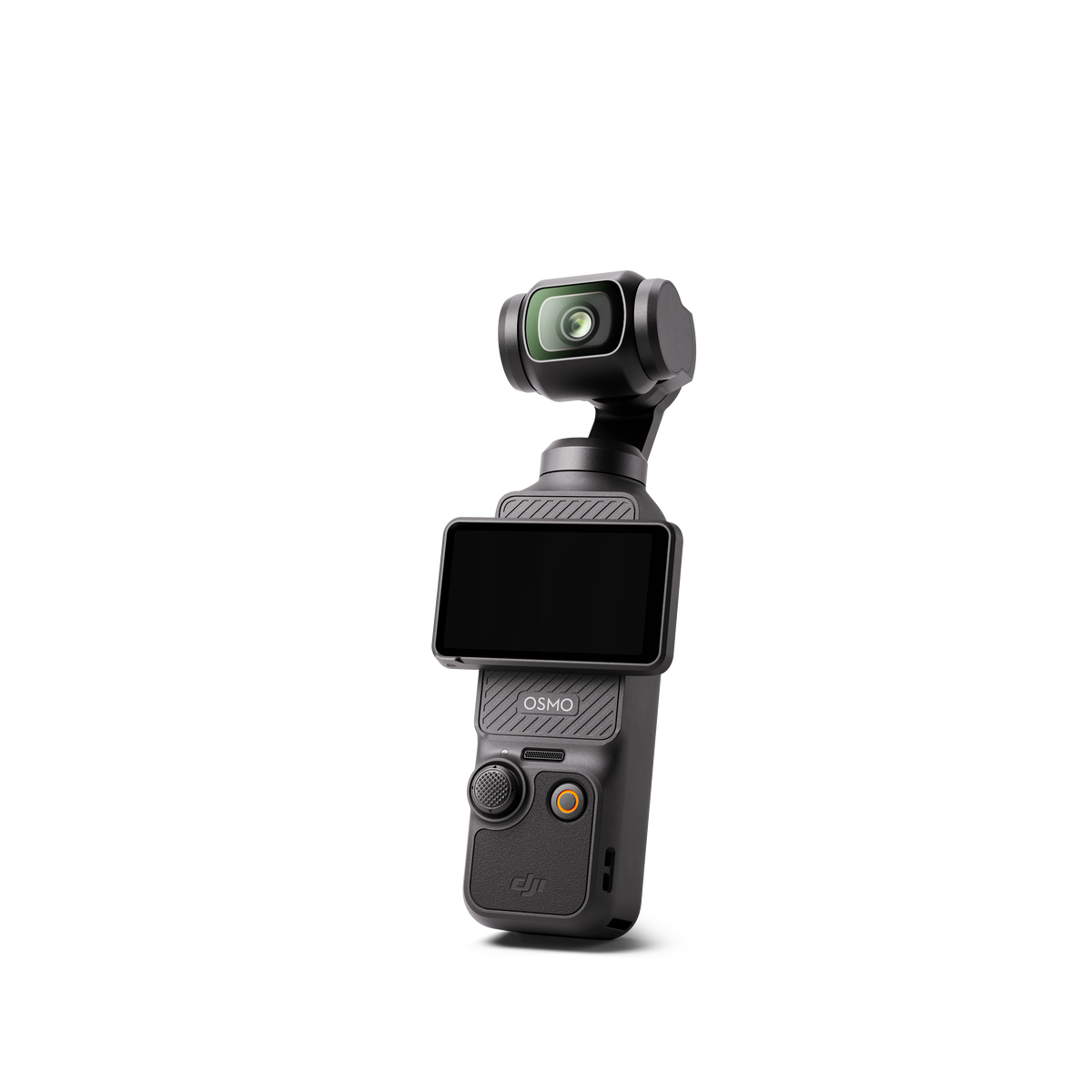DJI Osmo Pocket 3 - Vista lateral de la cámara de bolsillo