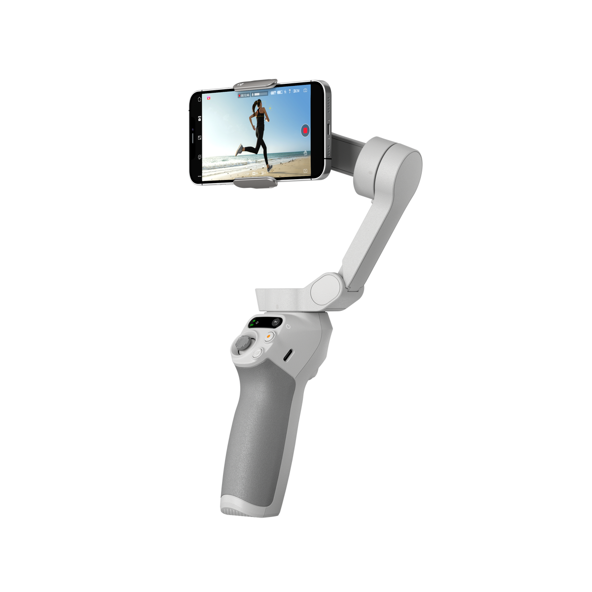 DJI Osmo Mobile SE - Vista lateral del estabilizador para smartphone