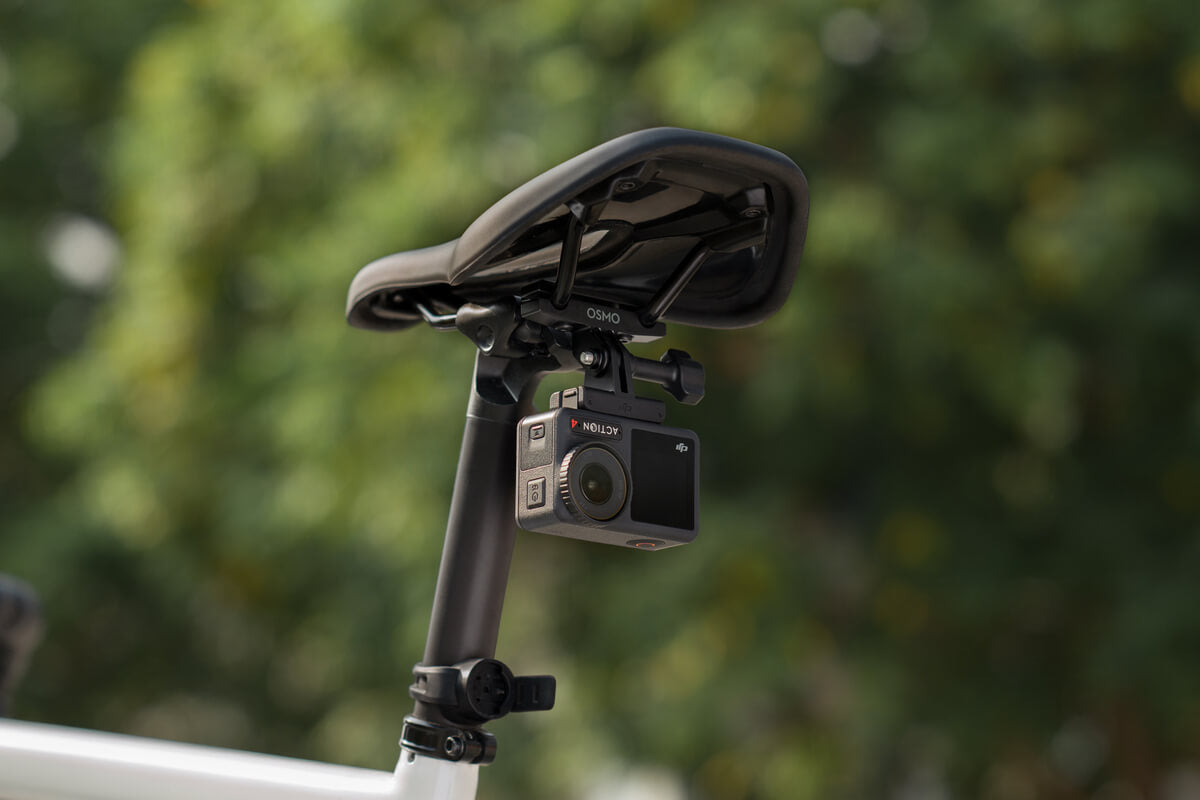 DJI Osmo Action Bike Seat Rail Mount - Soporte de cámara para ciclismo