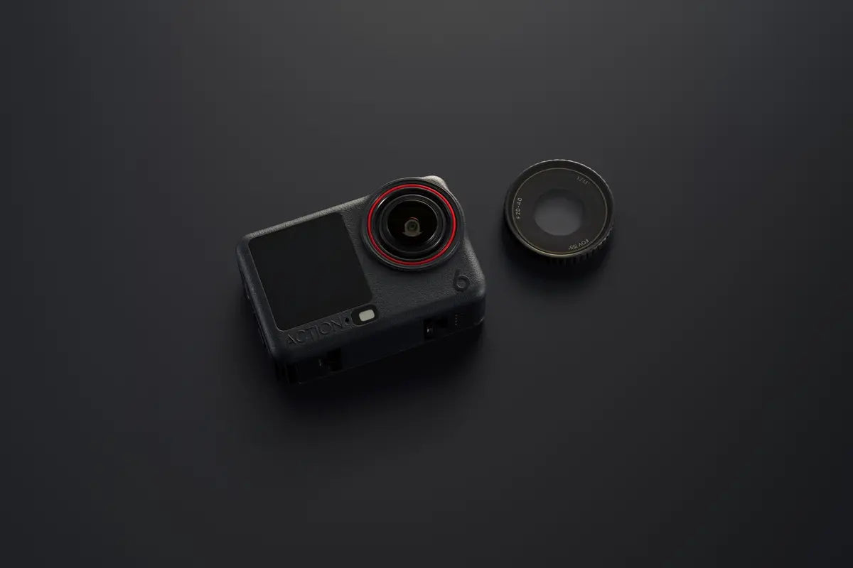 DJI Osmo Action 6 Glass Lens Cover - Protector de lente para cámara de acción