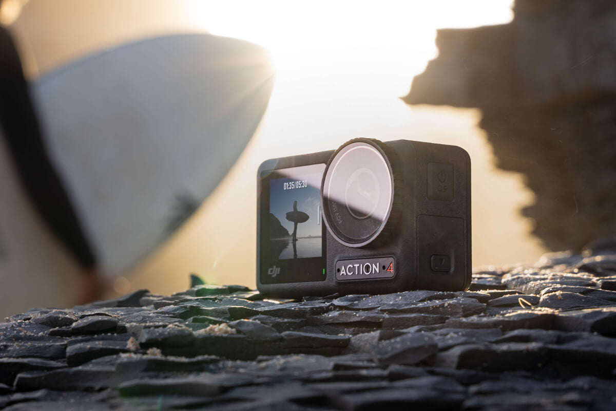 DJI Osmo Action 4 Glass Lens Cover - Protector de lente para cámara de acción