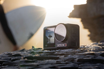 DJI Osmo Action 4 Glass Lens Cover - Protector de lente para cámara de acción