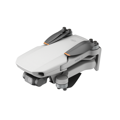 DJI Mini 4K - Vista lateral del dron