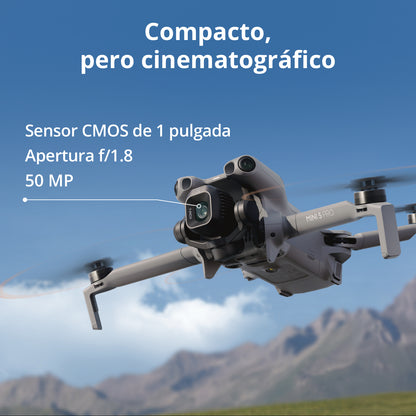 DJI Mini 5 Pro - Cámara de alta resolución y funciones avanzadas de vuelo