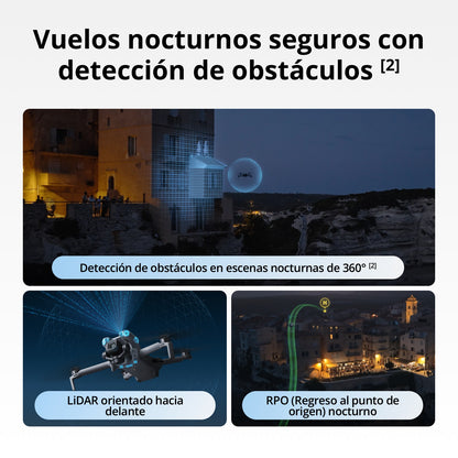 DJI Mini 5 Pro - Cámara de alta resolución y funciones avanzadas de vuelo