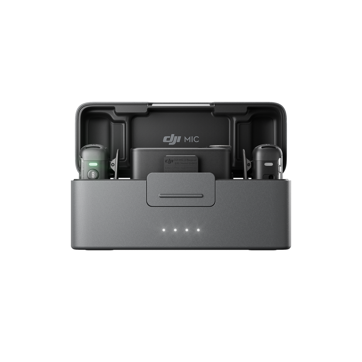 DJI Mic 2 - Sistema de micrófono inalámbrico para grabación de audio