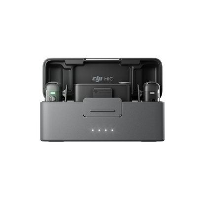 DJI Mic 2 - Sistema de micrófono inalámbrico para grabación de audio