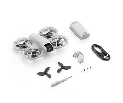 DJI Neo - Contenido de la caja y accesorios incluidos