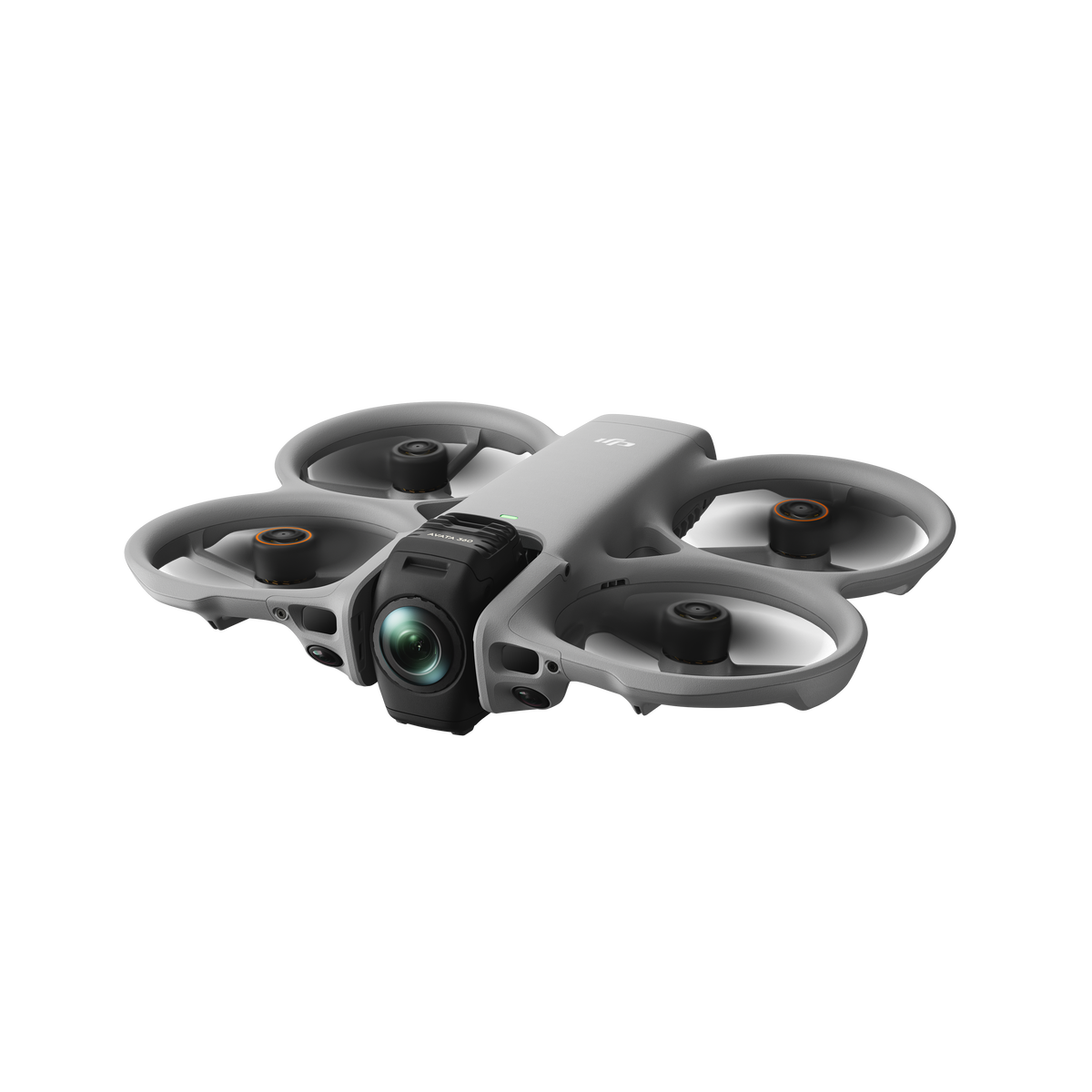 DJI Avata 360 - Vista lateral del dron FPV