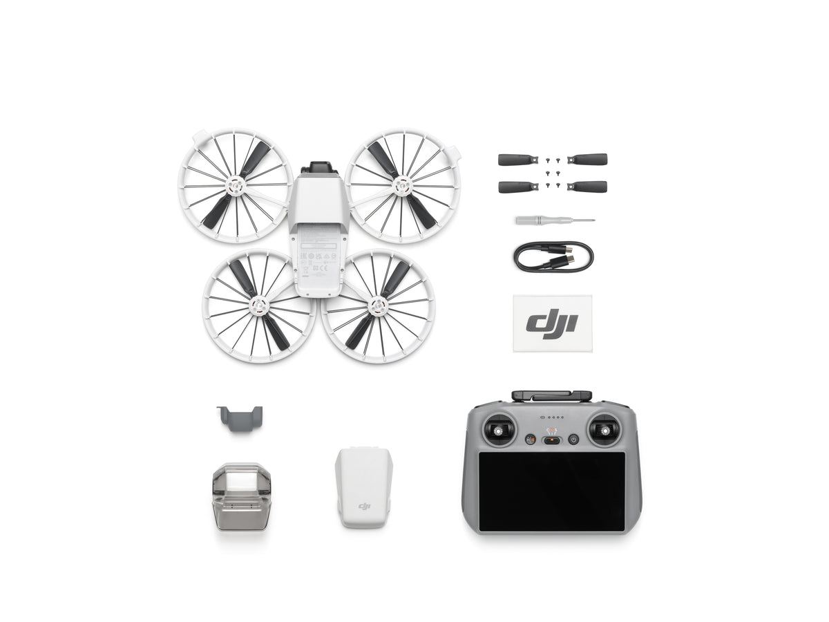 DJI Flip - Contenido de la caja y accesorios incluidos