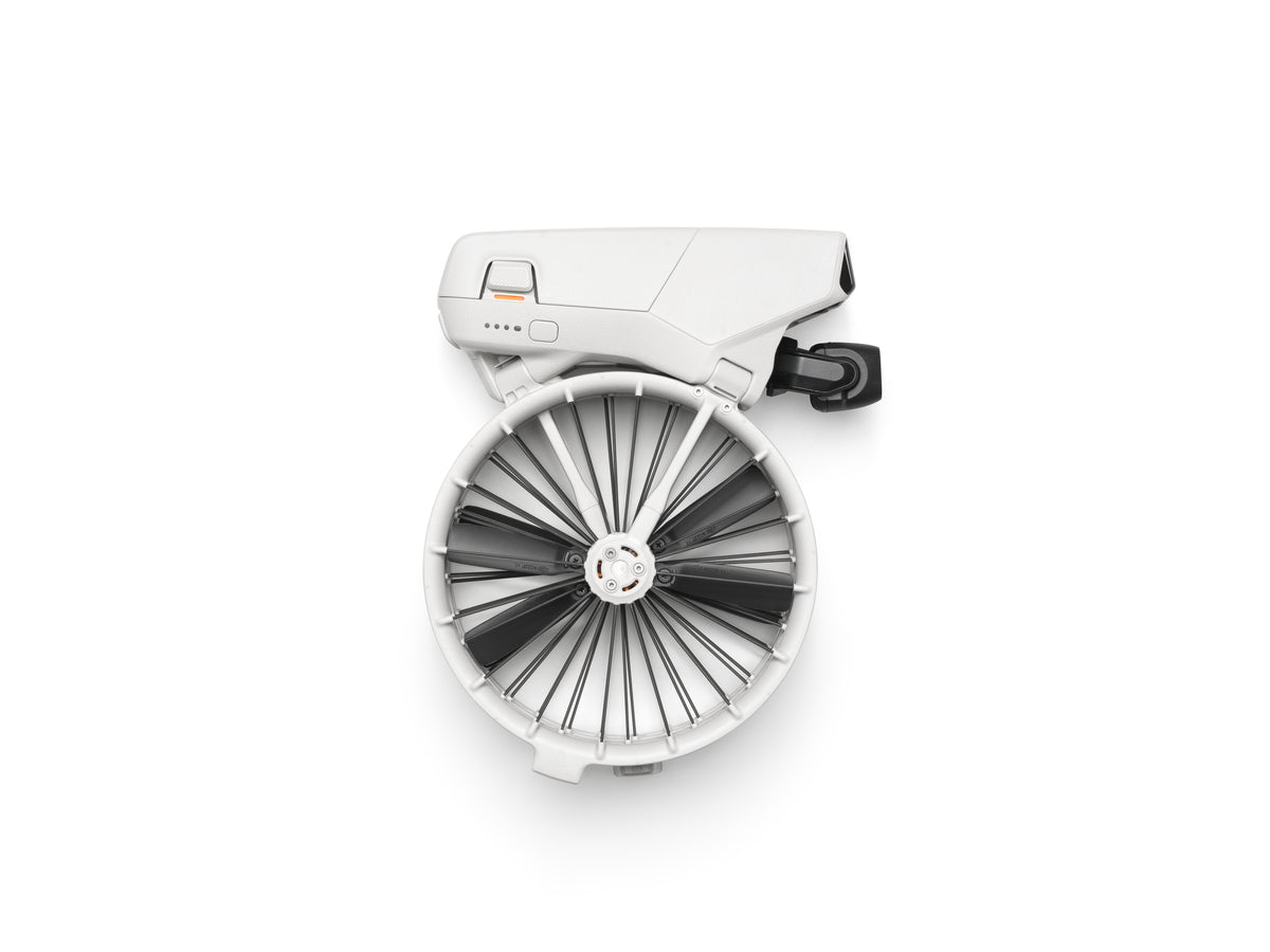 DJI Flip - Vista lateral del dron plegable