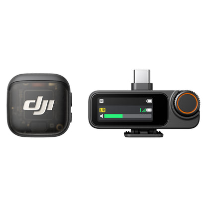 DJI Mic 3 - Sistema de micrófono inalámbrico con 1 transmisor y 1 receptor