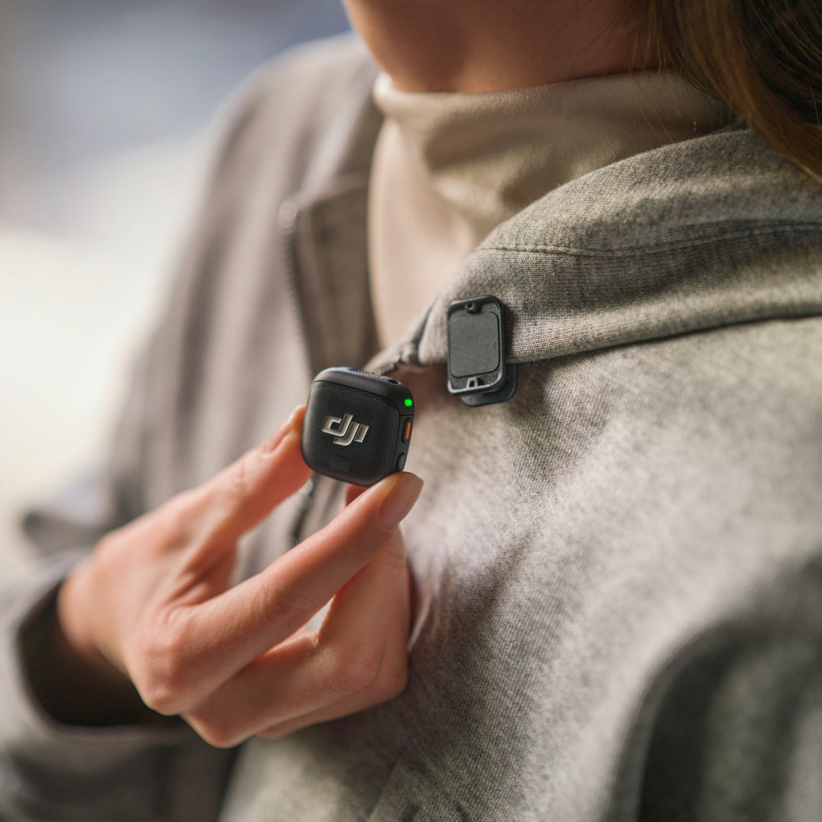 DJI Mic 3 - Micrófono inalámbrico para grabación de contenido, entrevistas y vlogs