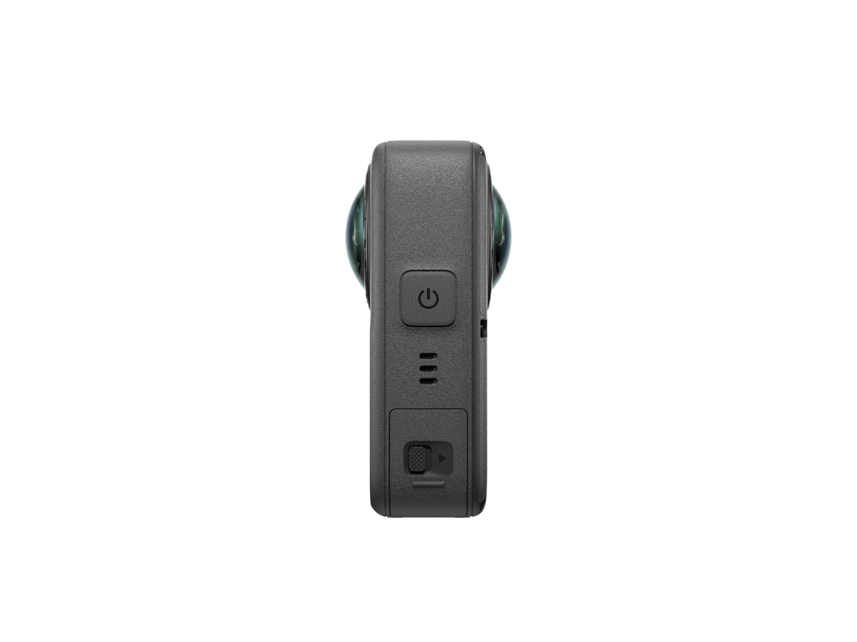 Vista lateral derecha de la cámara DJI Osmo 360 II