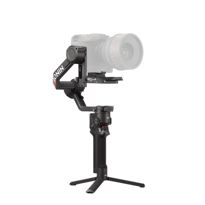 DJI RS 4 Pro - Vista lateral del estabilizador para cámaras