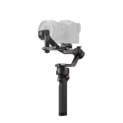 DJI RS 4 Pro - Vista lateral del estabilizador para cámaras