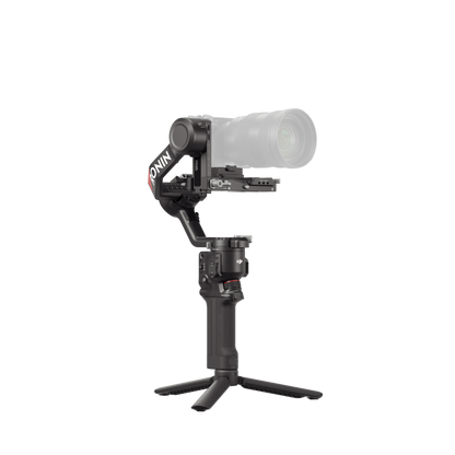 DJI RS 4 - Vista lateral del estabilizador para cámaras