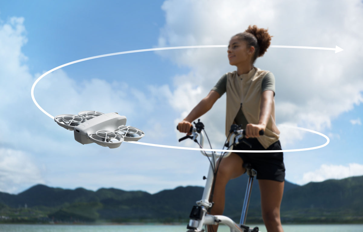 DJI Neo - Dron compacto para grabación aérea y seguimiento de sujetos