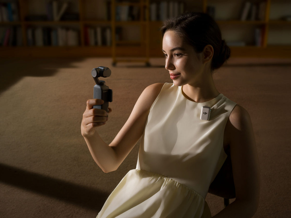 DJI Mic 2 - Micrófono inalámbrico para grabación de contenido, entrevistas y vlogs