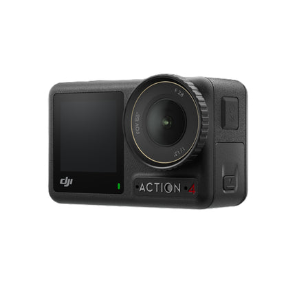 DJI Osmo Action 4 - Vista lateral de la cámara de acción
