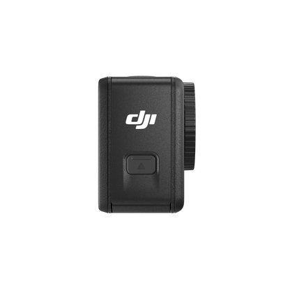DJI Osmo Action 4 - Vista lateral de la cámara de acción