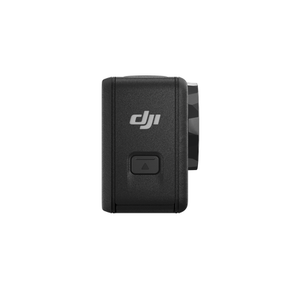 DJI Osmo Action 5 Pro - Vista lateral de la cámara de acción