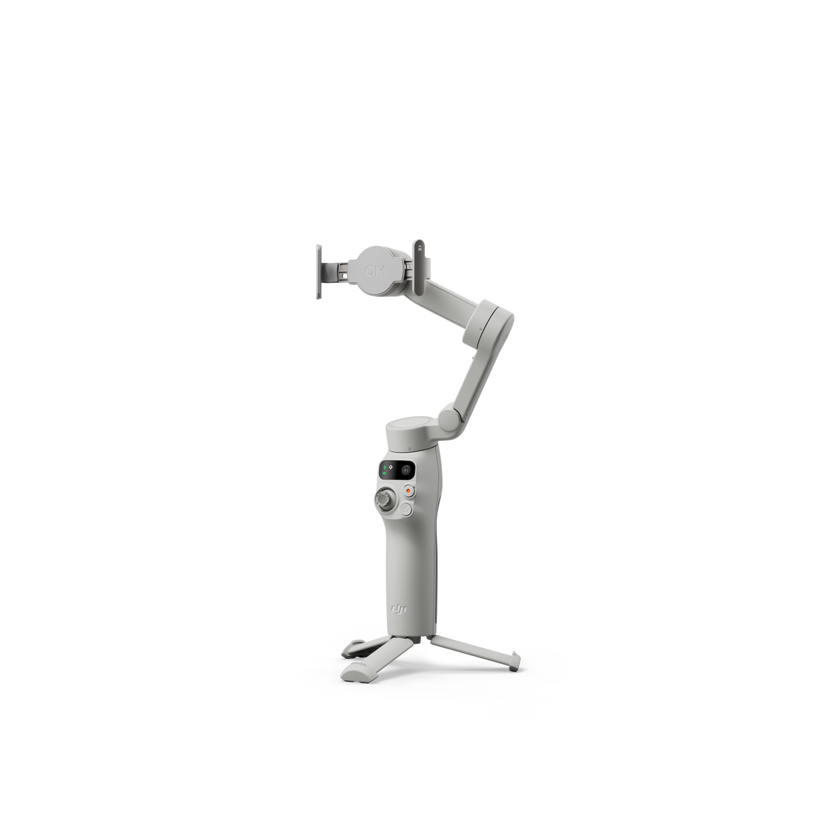 DJI Osmo Mobile 7 - Vista lateral del estabilizador para smartphone