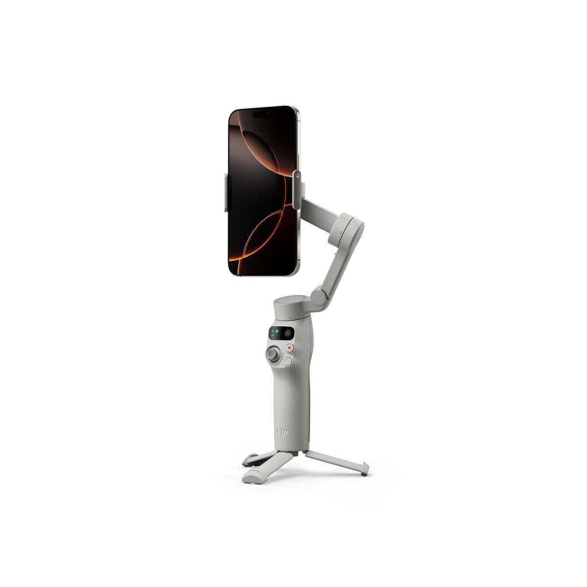 DJI Osmo Mobile 7 - Vista lateral del estabilizador para smartphone