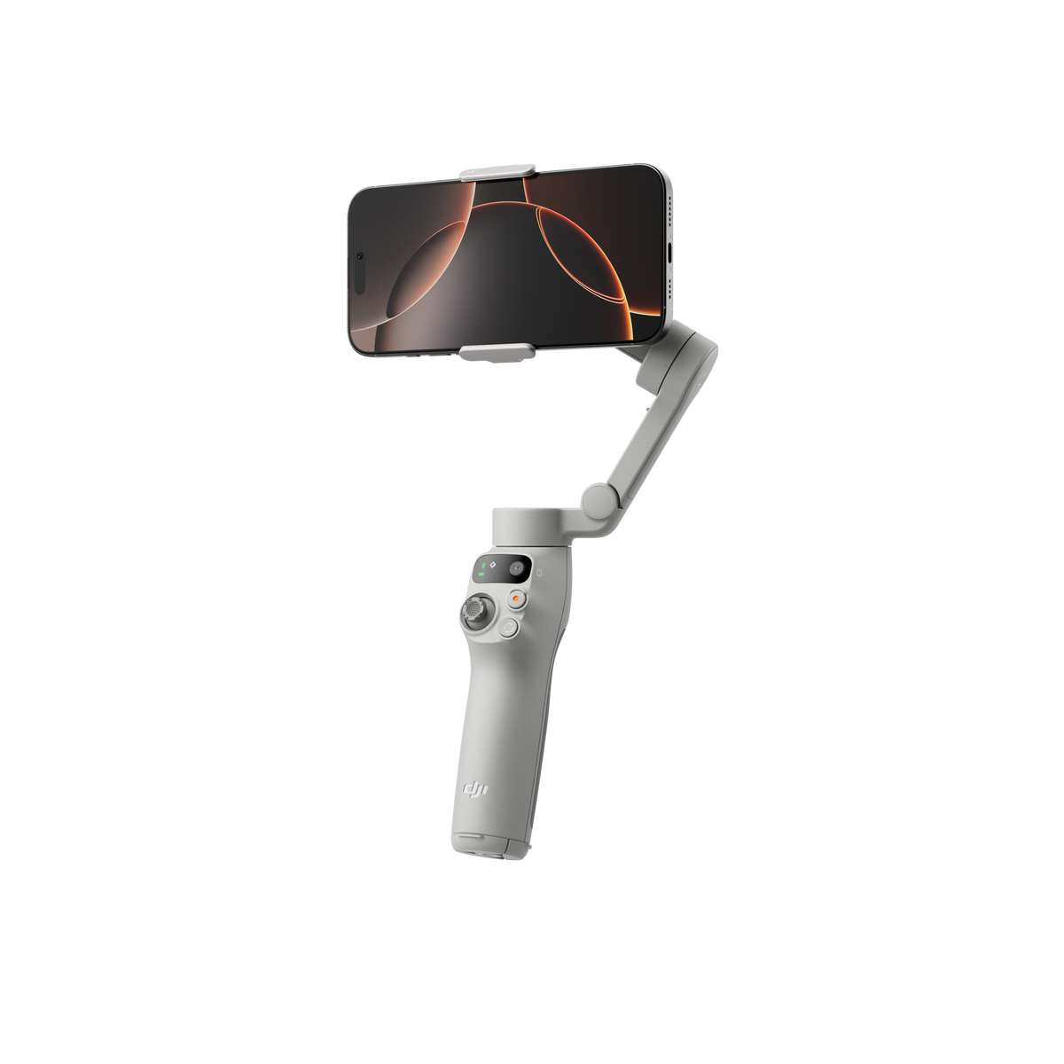 DJI Osmo Mobile 7 - Vista lateral del estabilizador para smartphone
