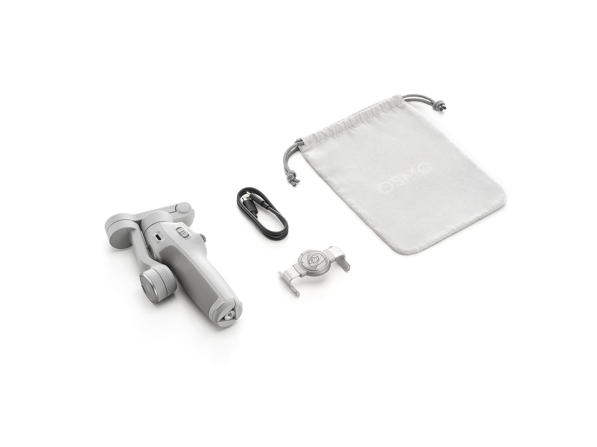 DJI Osmo Mobile 7 - Contenido de la caja y accesorios incluidos