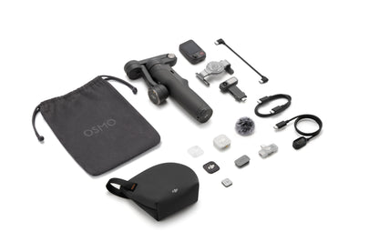 DJI Osmo Mobile 8P - Contenido de la caja y accesorios incluidos