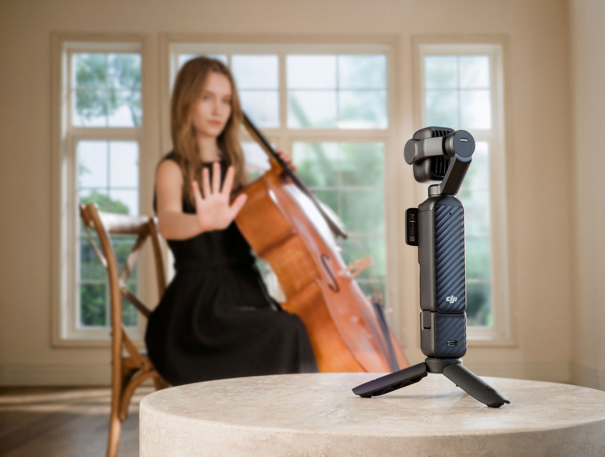 DJI Osmo Pocket 4 Pro - Cámara de bolsillo para grabación de viajes, vlogs y contenido diario