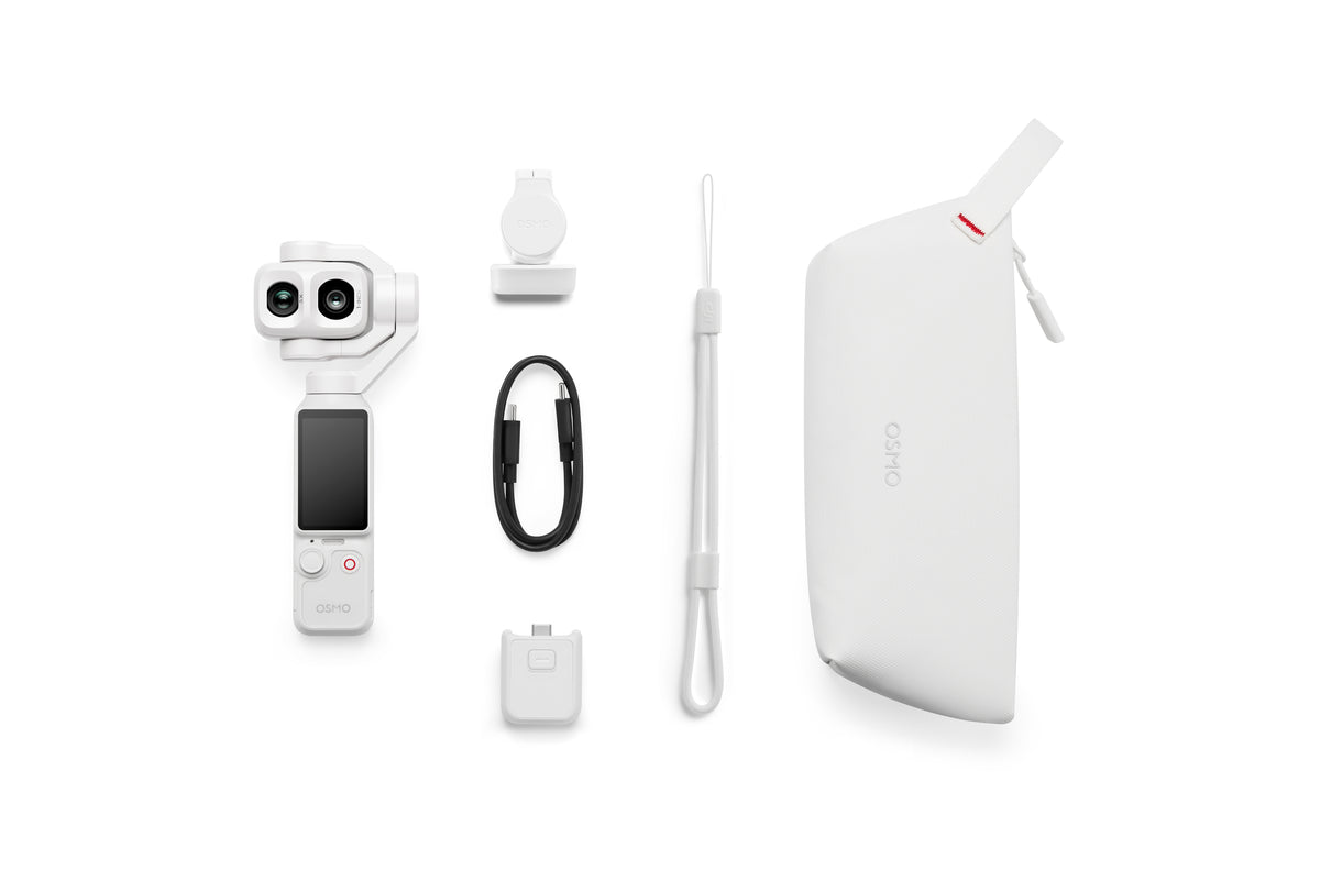 DJI Osmo Pocket 4 Pro - Contenido de la caja y accesorios incluidos