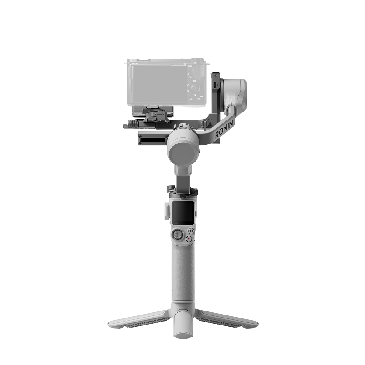 DJI RS 4 Mini - Vista trasera del estabilizador