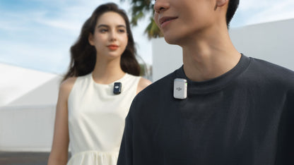 DJI Mic 2 - Micrófono inalámbrico para grabación de contenido, entrevistas y vlogs