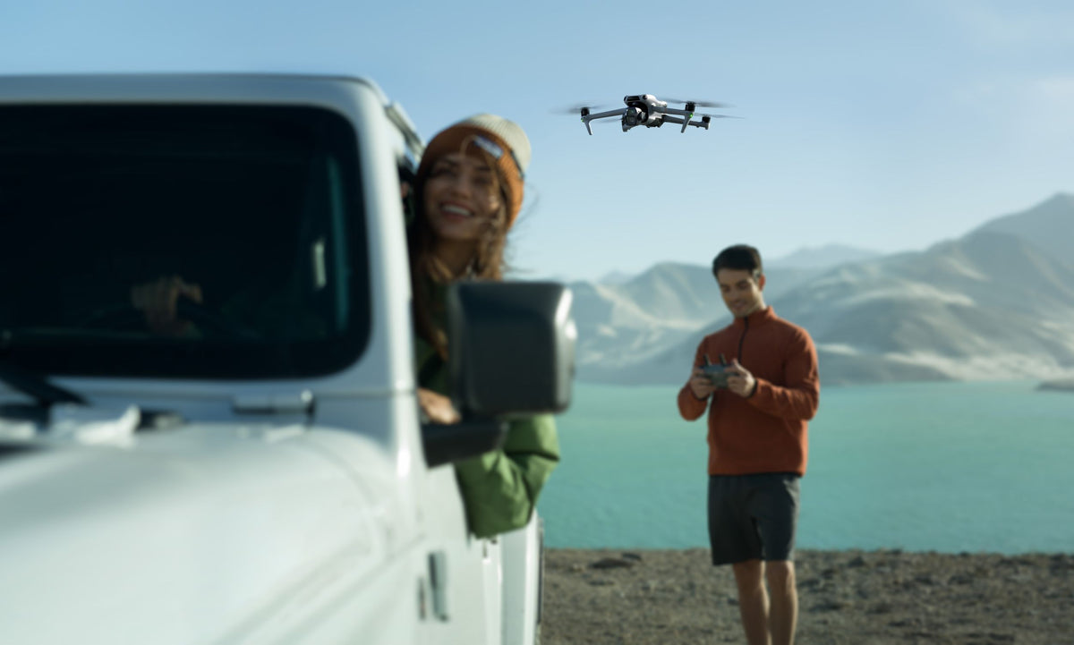 DJI Air 3S - Dron con cámara dual para fotografía y grabación aérea