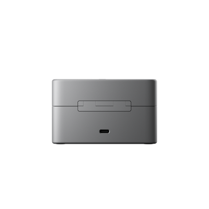 DJI Mic Mini - Vista trasera del sistema de micrófono inalámbrico